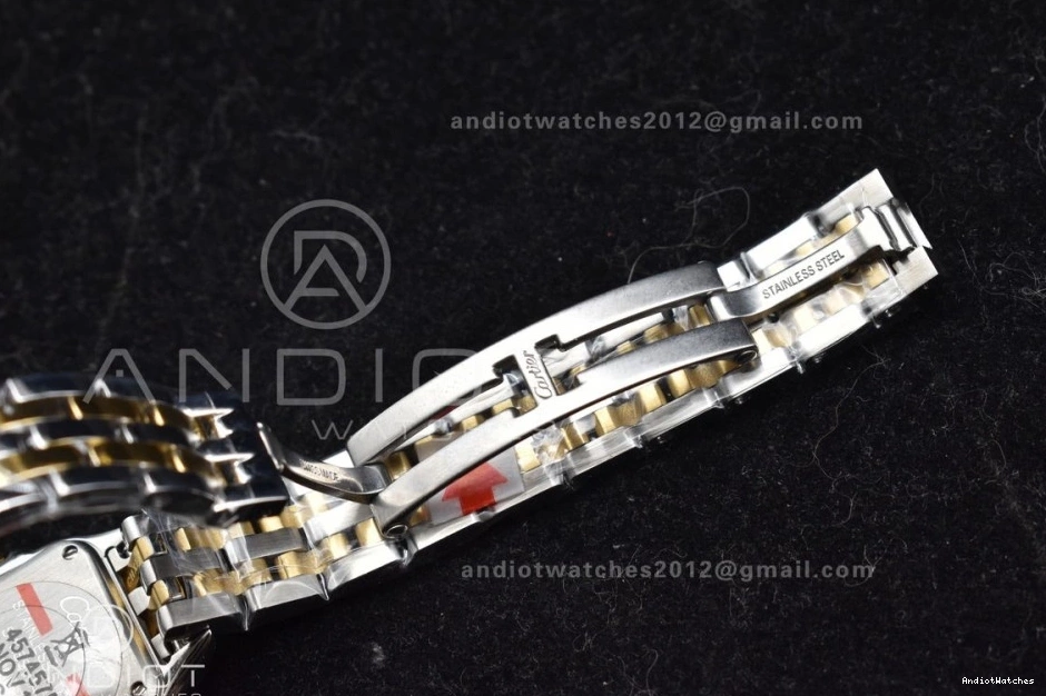 YG 22mm YG 1:1 Edition Bracelet Dial SS SS Ronda White 1002 Best Panthère UrbanChic on BVF Quartz 1208